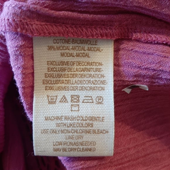 FREE PEOPLE Summer Stars Button Front Shirt NWOT - Picture 6 of 8